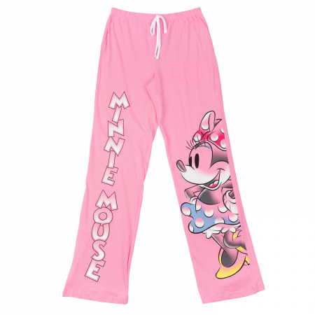 Minnie Mouse Classic Pink Print Lounge Pants